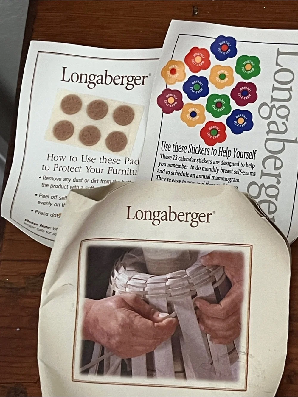 Longaberger woven basket