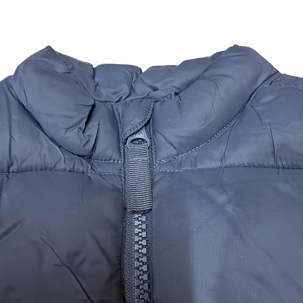 Wonder Nation Baby Size 12 Months Puffer Vest Quilted Full Zip w. Pockets Blue