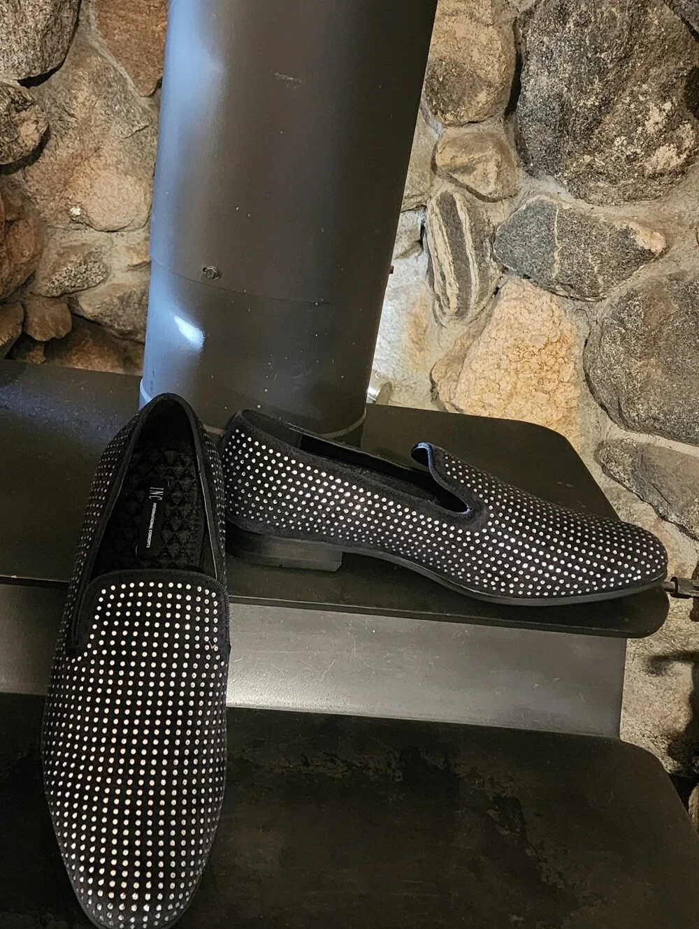 INC International Concepts black velvet