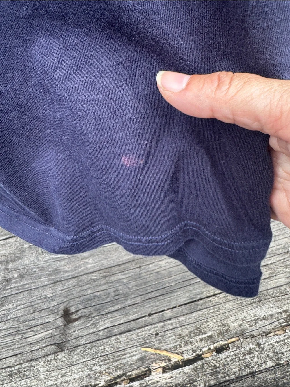 J. Crew Navy Long-Sleeve Popover Polo
