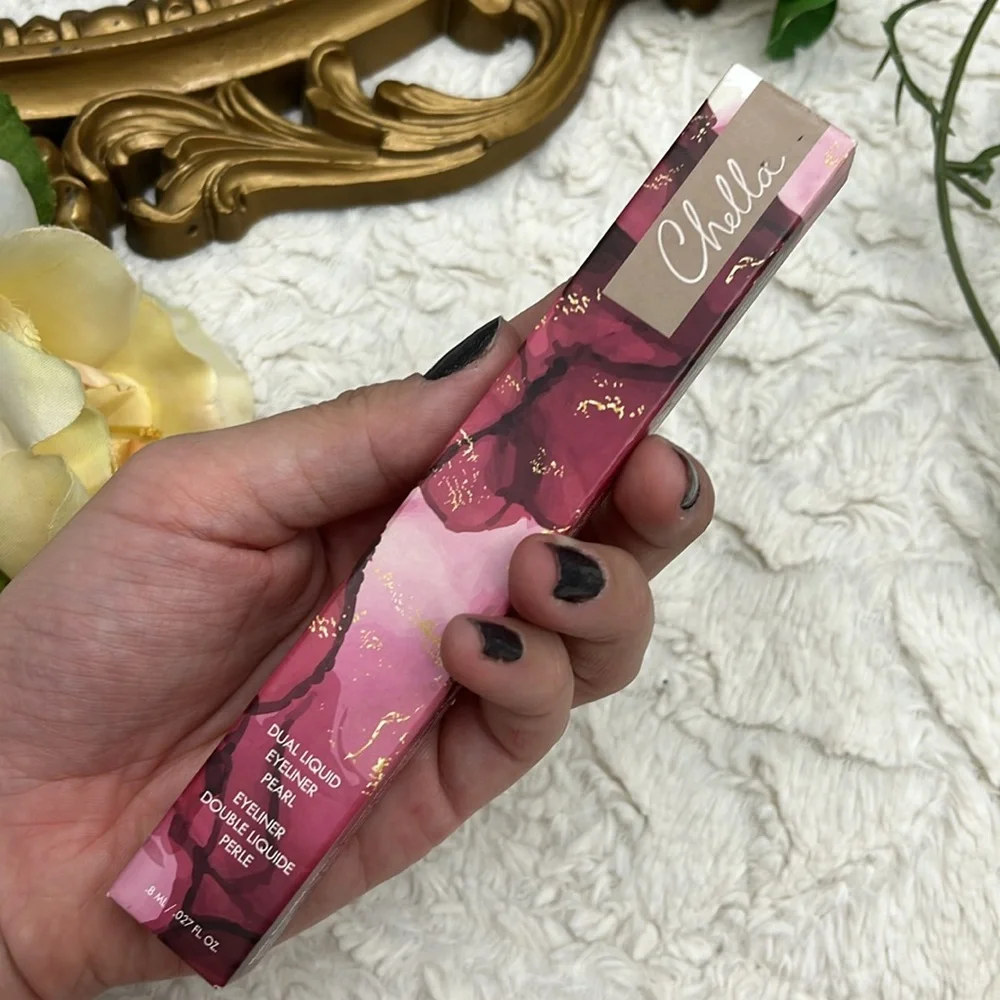 New Chella Dual Ended Liquid Eyeliner Shade Bronze and Champagne