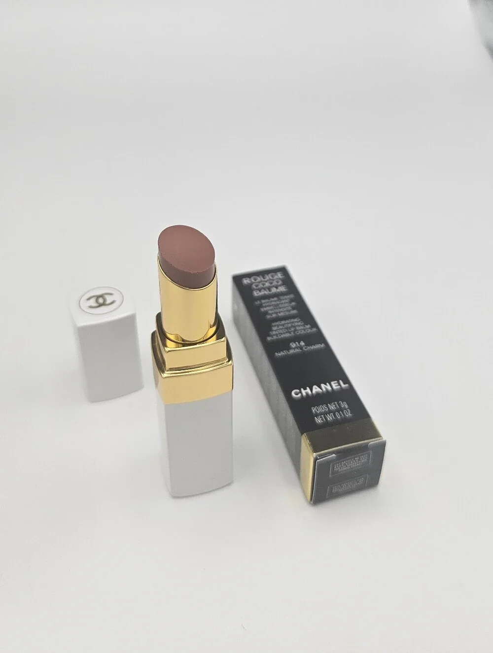 Brand New CHANEL Rouge Coco Baume Lipstick - Natural Charm