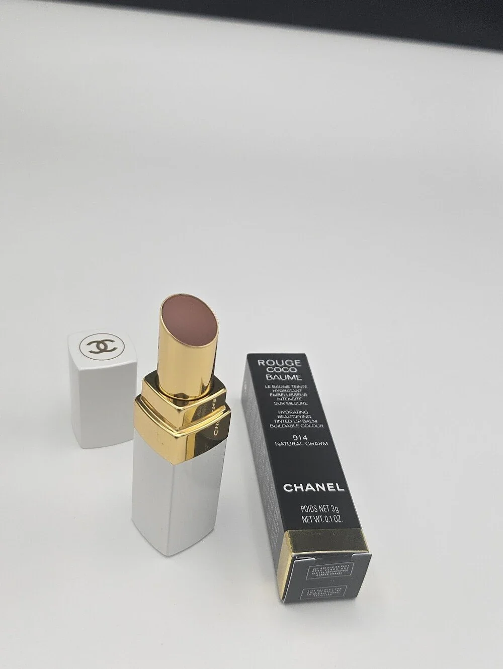 Brand New CHANEL Rouge Coco Baume Lipstick - Natural Charm