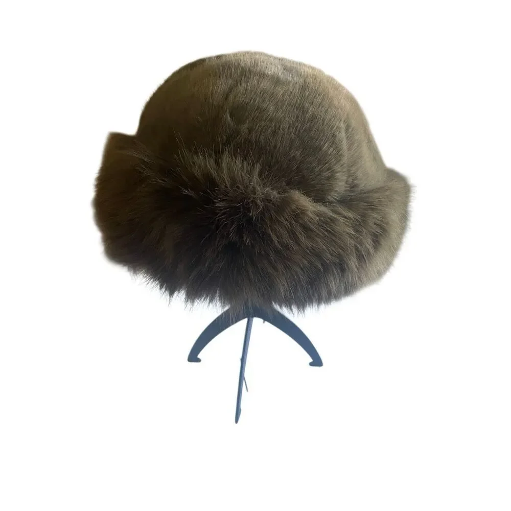 No Brand brown faux