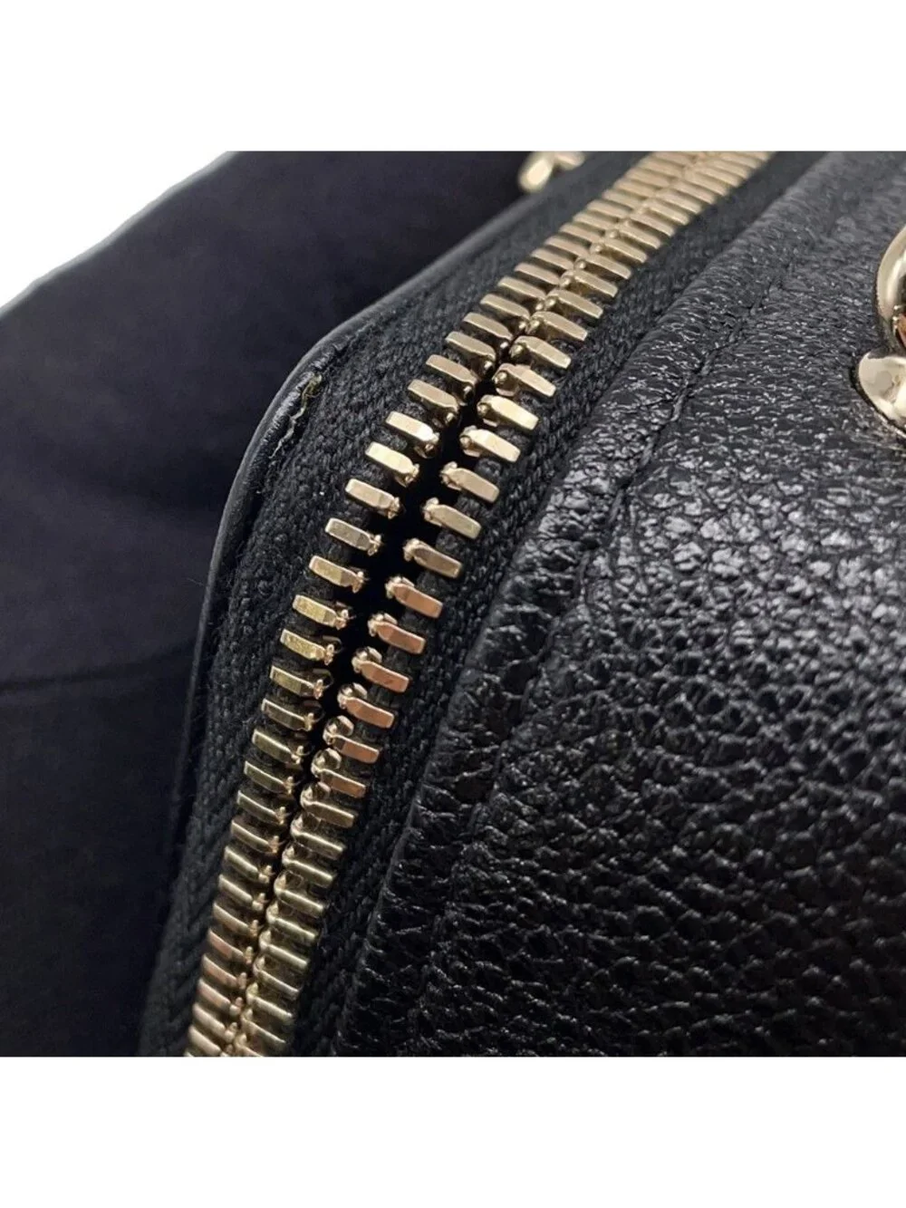 Chanel Chain Shoulder Bag Boy Mini Caviar Leather Black