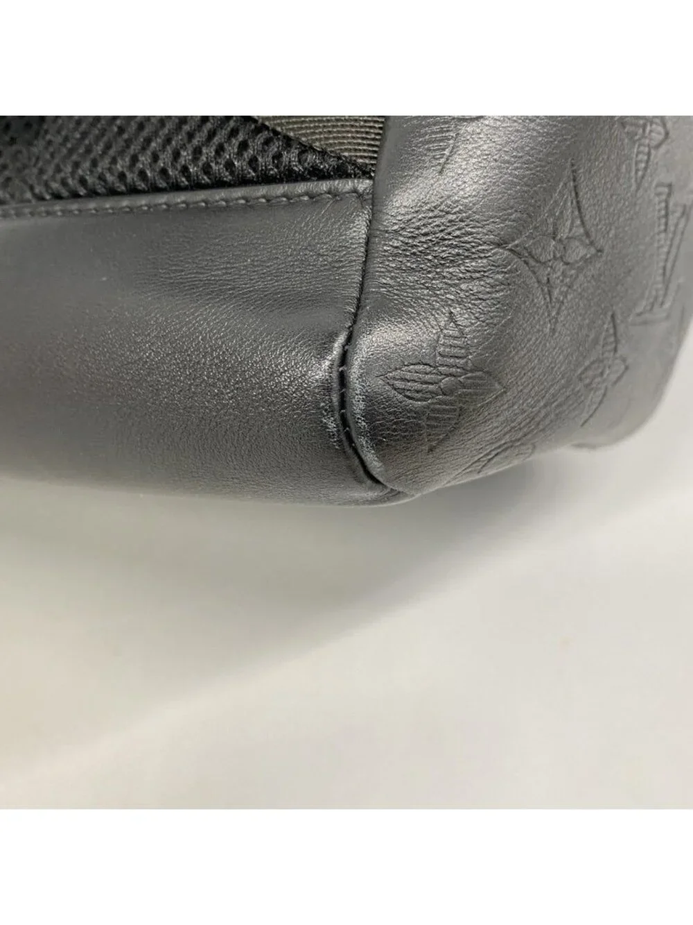 Louis Vuitton Backpack Monogram Shadow Leather Black