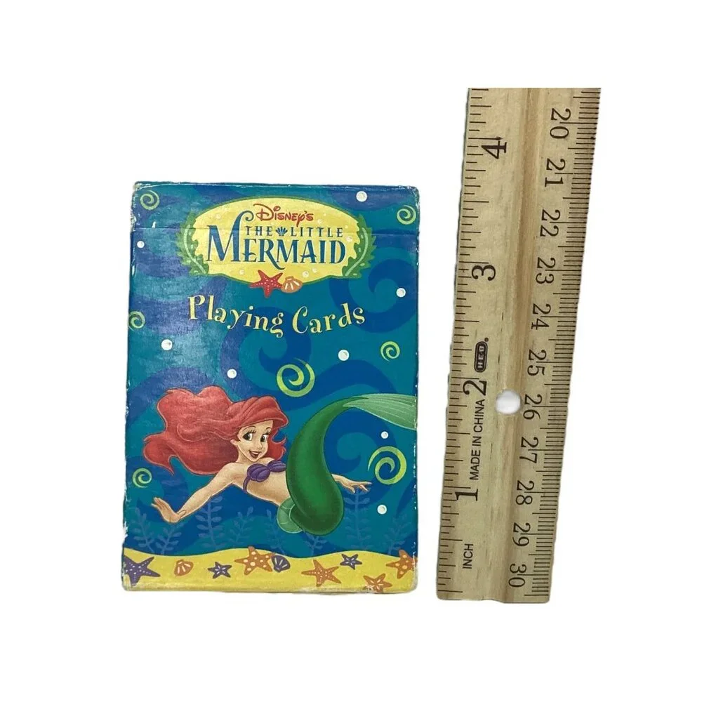 Disneys The Little Mermaid‎ Ariel Playing Cards By U.S. Playing Card Co. NOB