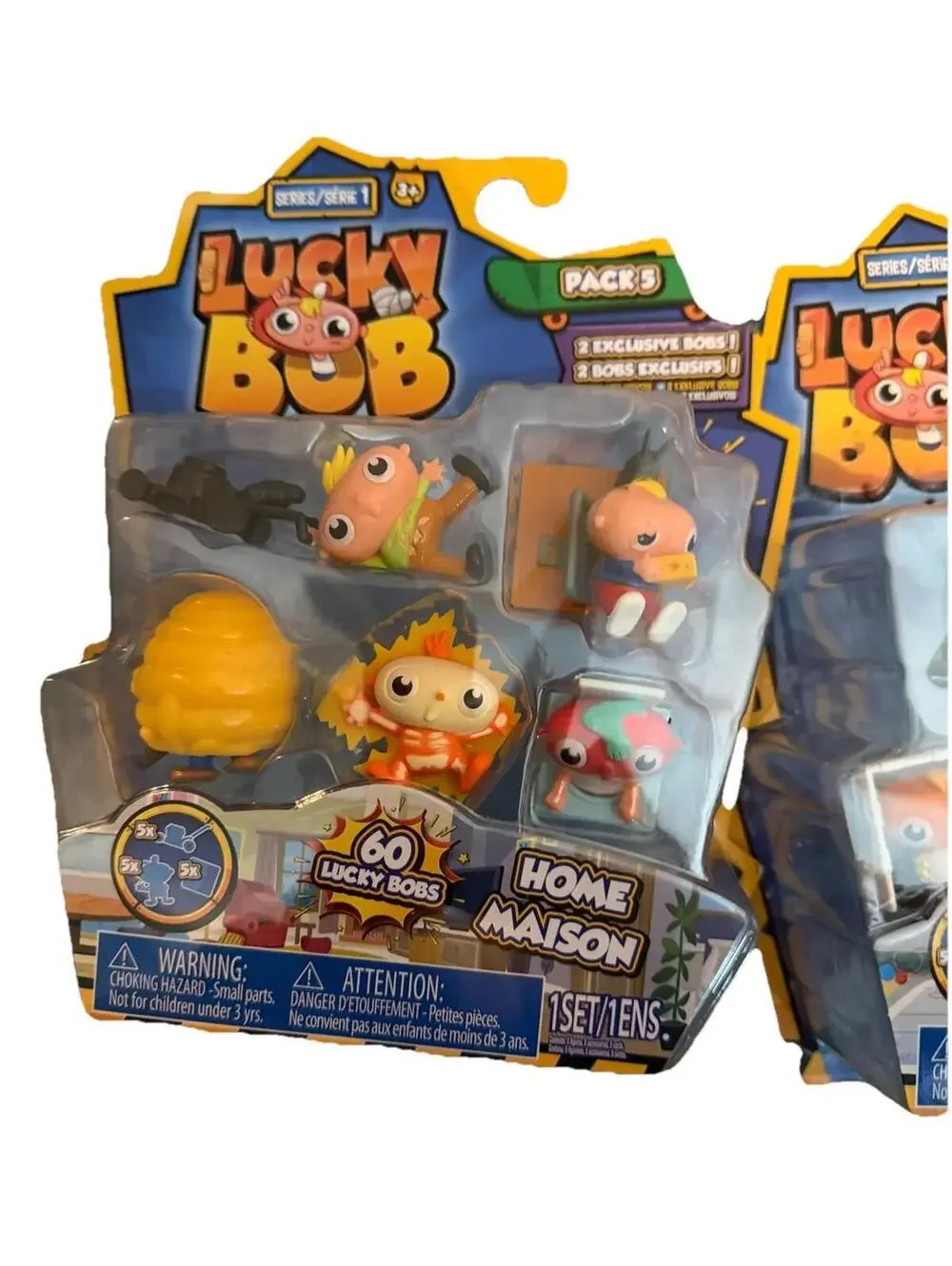 Lucky Bob 5 Figures Assortment Series 1 / Lot Of 4 - Gym Street Home Supermarket
