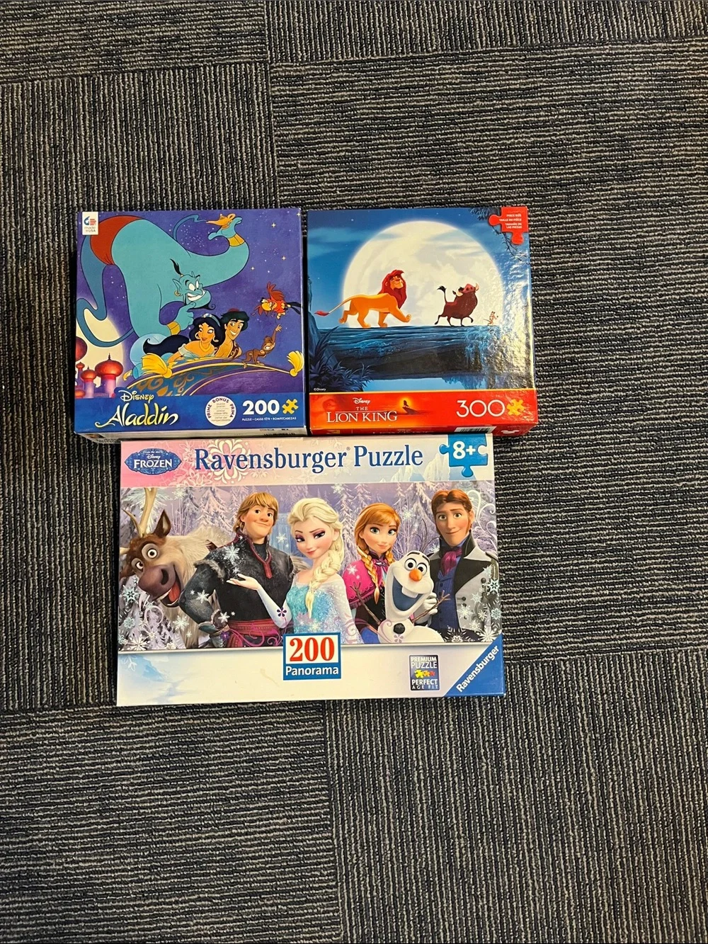 Ravensburger three disney