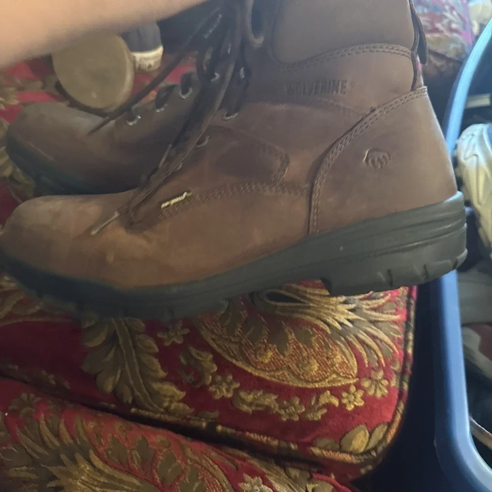 Wolverine Durashocks Steel Toe Mens Size 12 EW