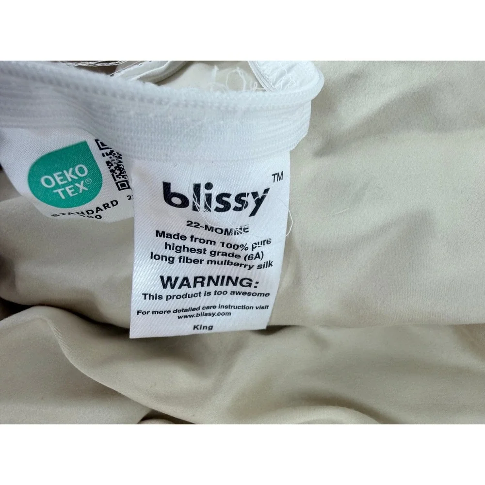 Blissy damaged silk
