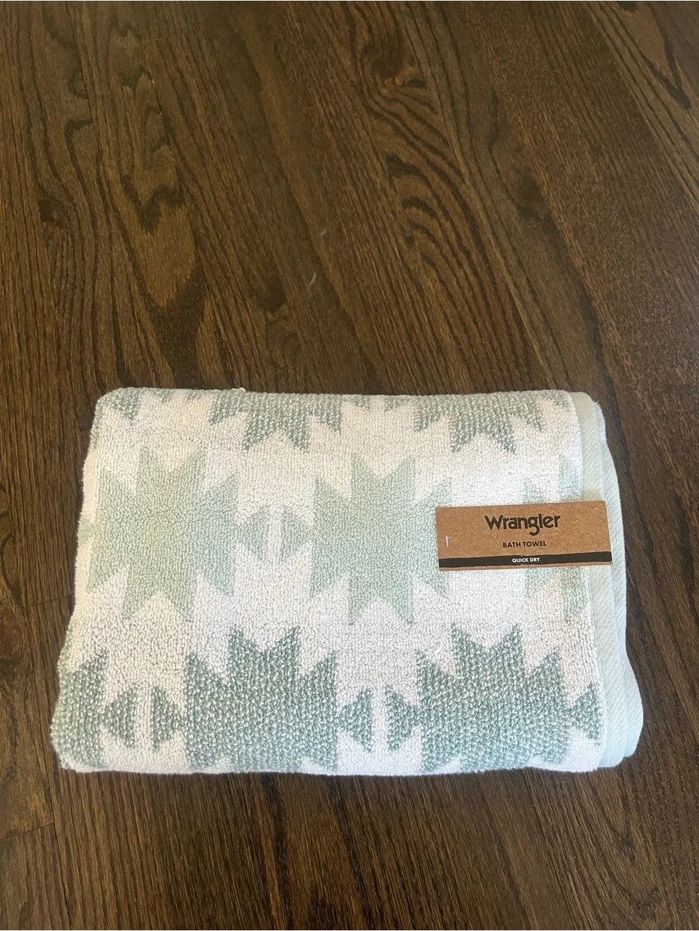 Wrangler bath towel
