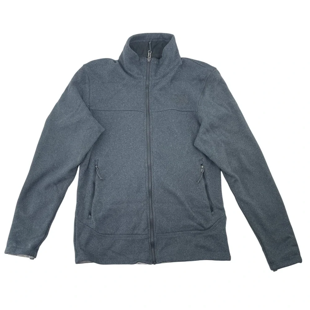 The North Face Fleece Jacket Gordon Lyons Small Gray Good