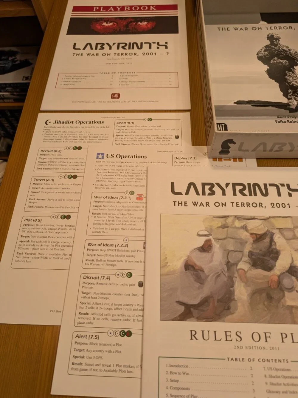 GMT Games labyrinth war