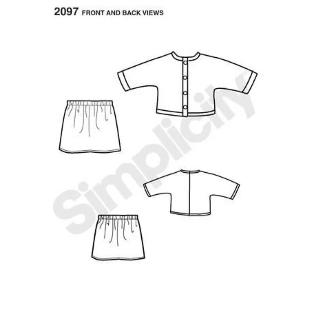 Simplicity sewing pattern