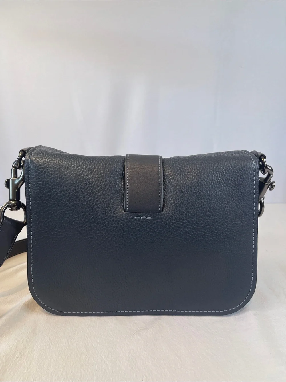 Coach B1873-29220 1941 Page 27 Glovetanned Pebble Leather Crossbody Navy
