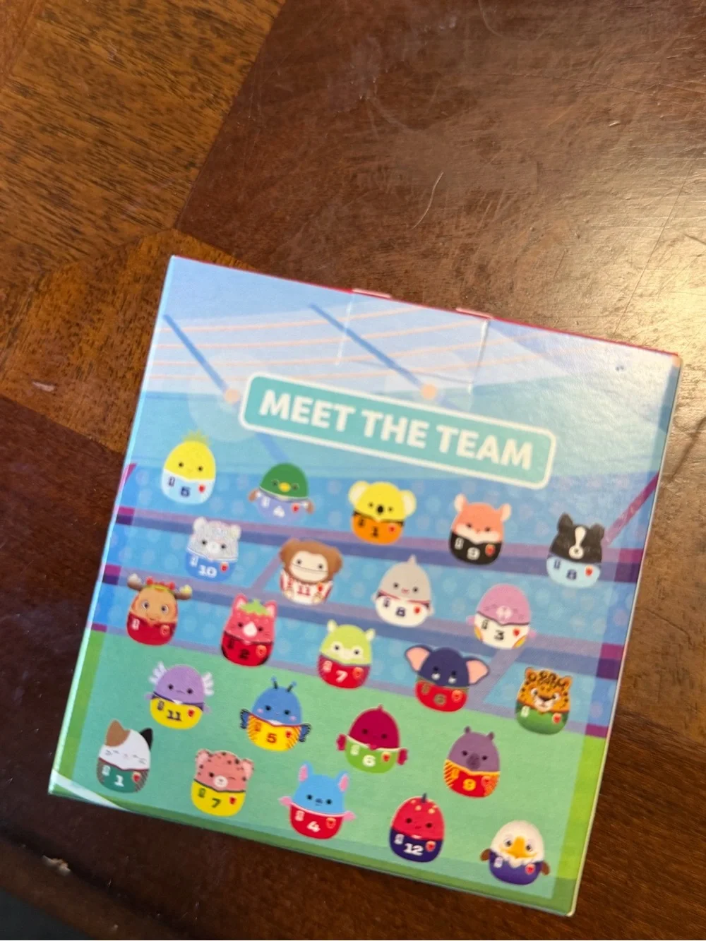 FIFA WORLD CUP MCDONALDS Squishmallows JUDE #20 Plush Box - Purple & Pink