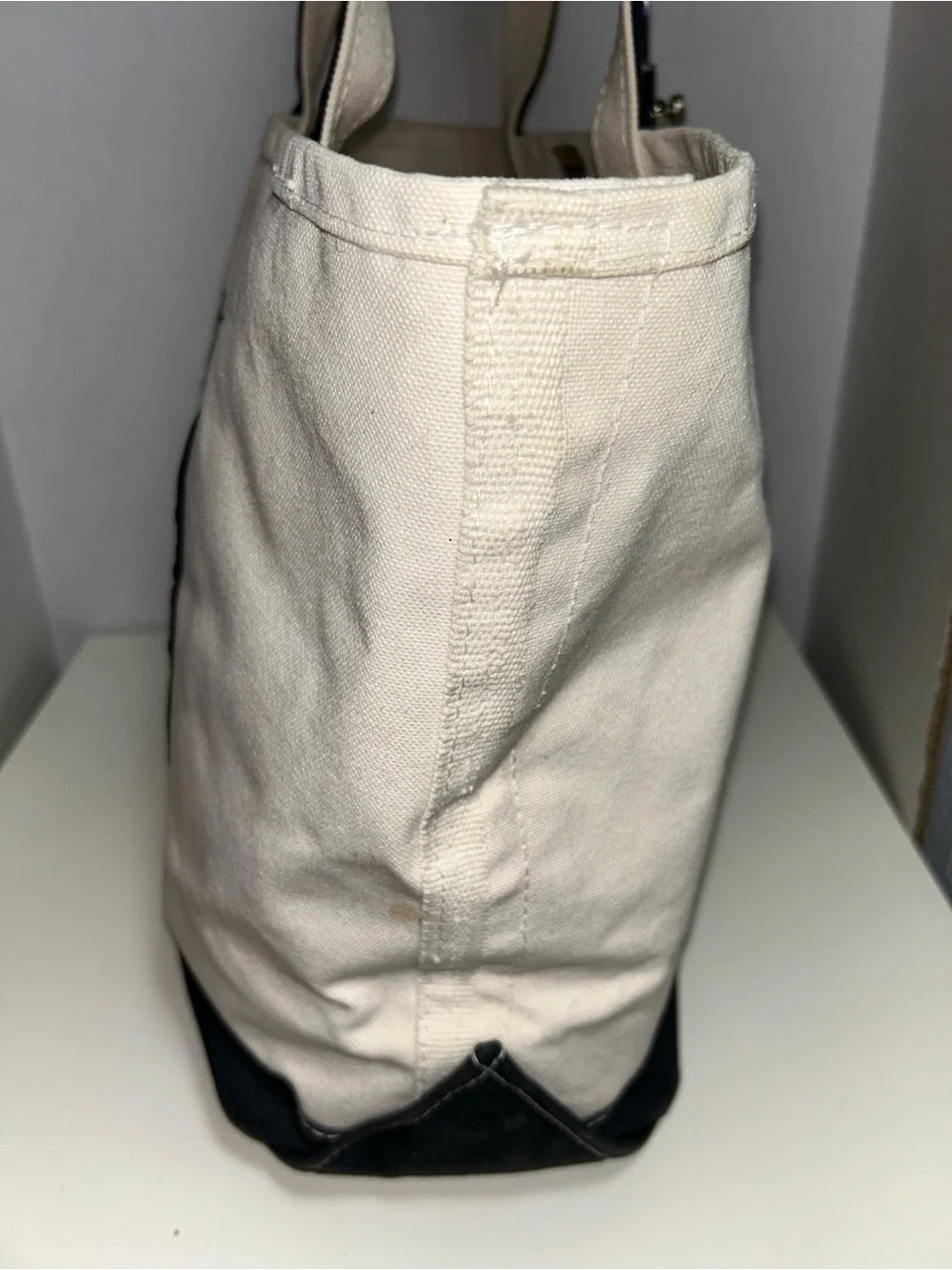 L.L. Bean tote trim