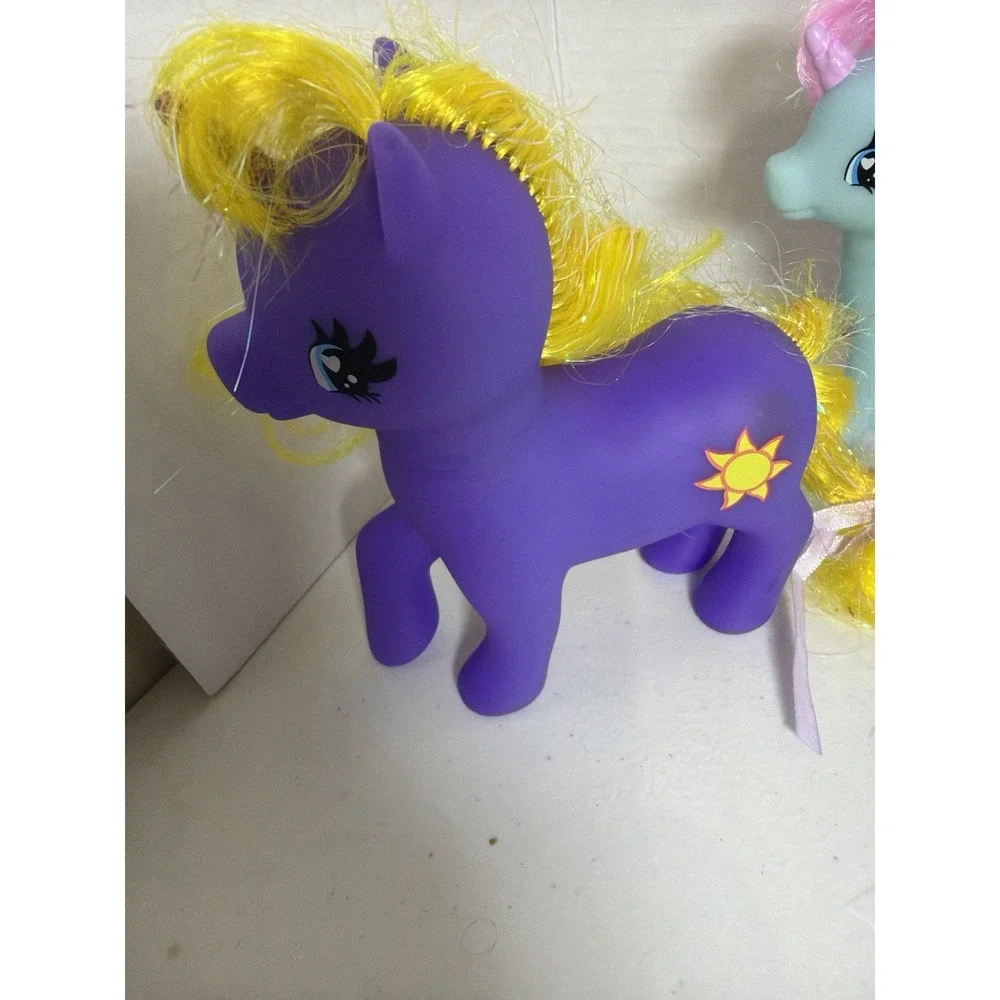 My‎ Little Pony G4 Lot Unicorn & Ponies Pink Tinsel Hair
