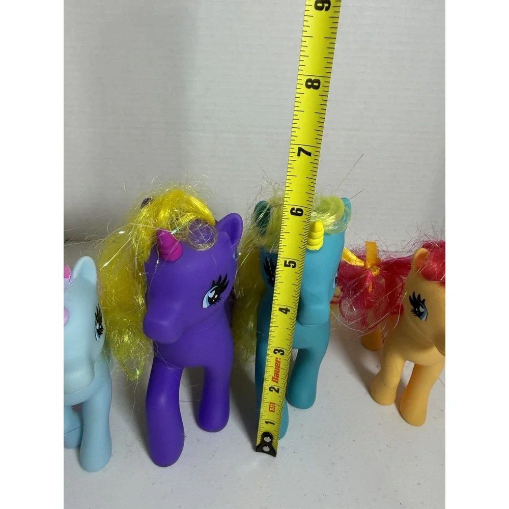 My‎ Little Pony G4 Lot Unicorn & Ponies Pink Tinsel Hair