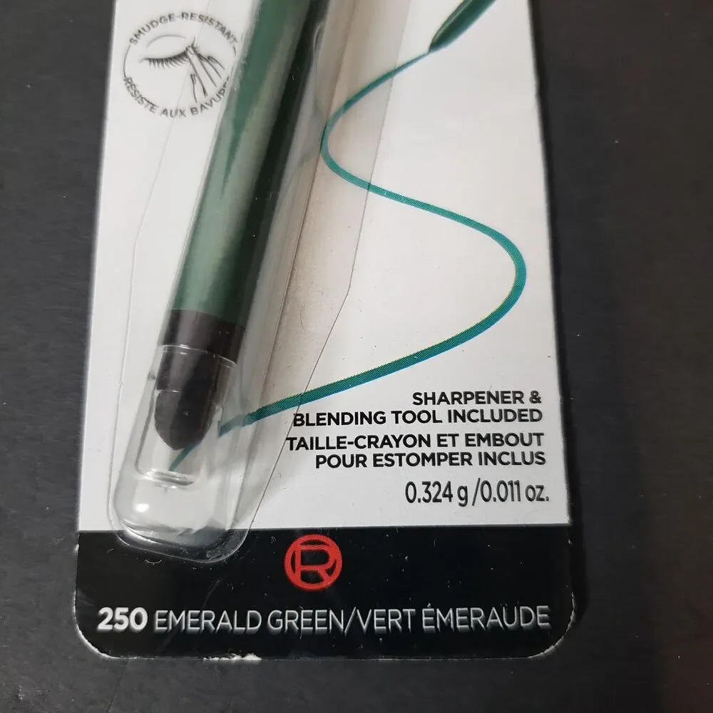 Lot of 2 L'Oreal Infallible Grip Gel Mechanical Eye Liner Emerald Green NIP
