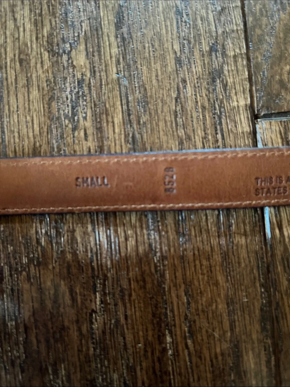 Navy blue & gold buckle  Coach belt size small.
