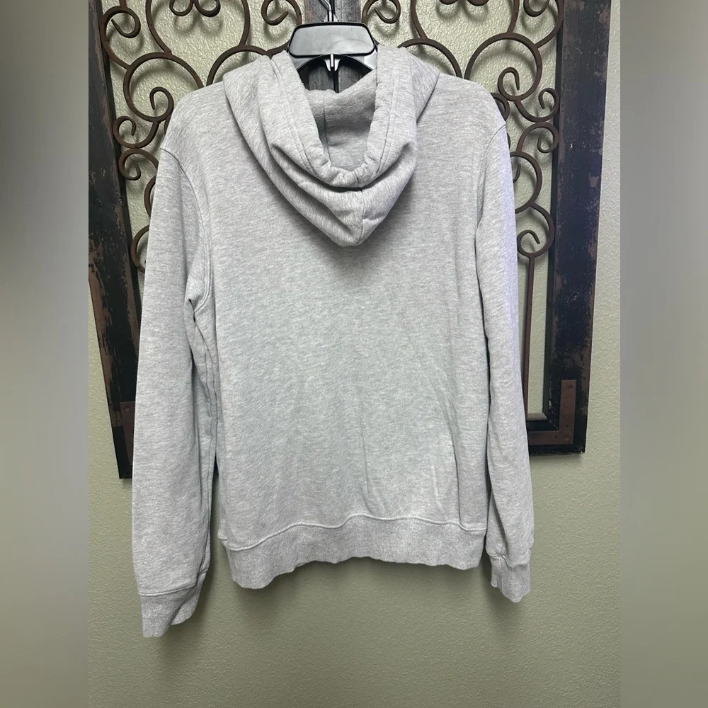 The North Face Drew Peak pullover heathered grey hoodie