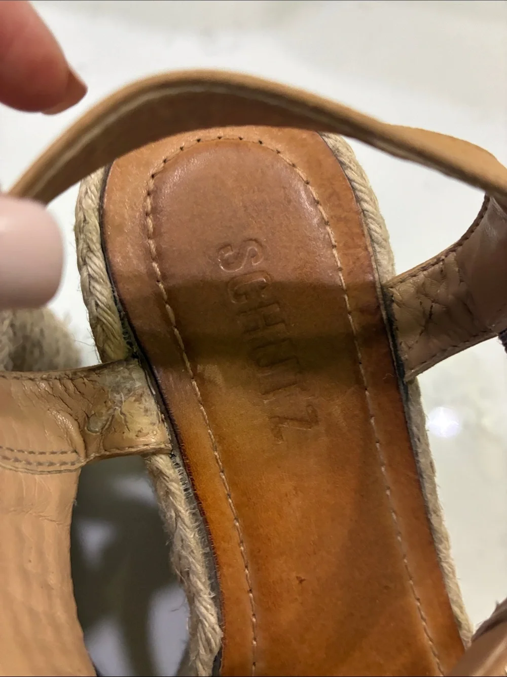 SCHUTZ wedge sandals