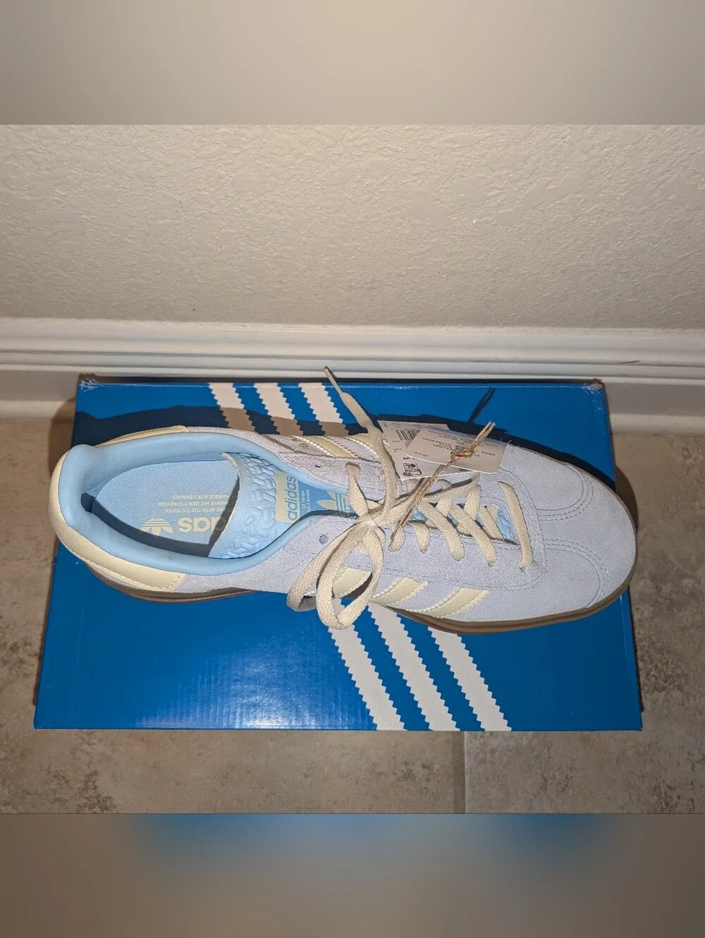 adidas tones blue