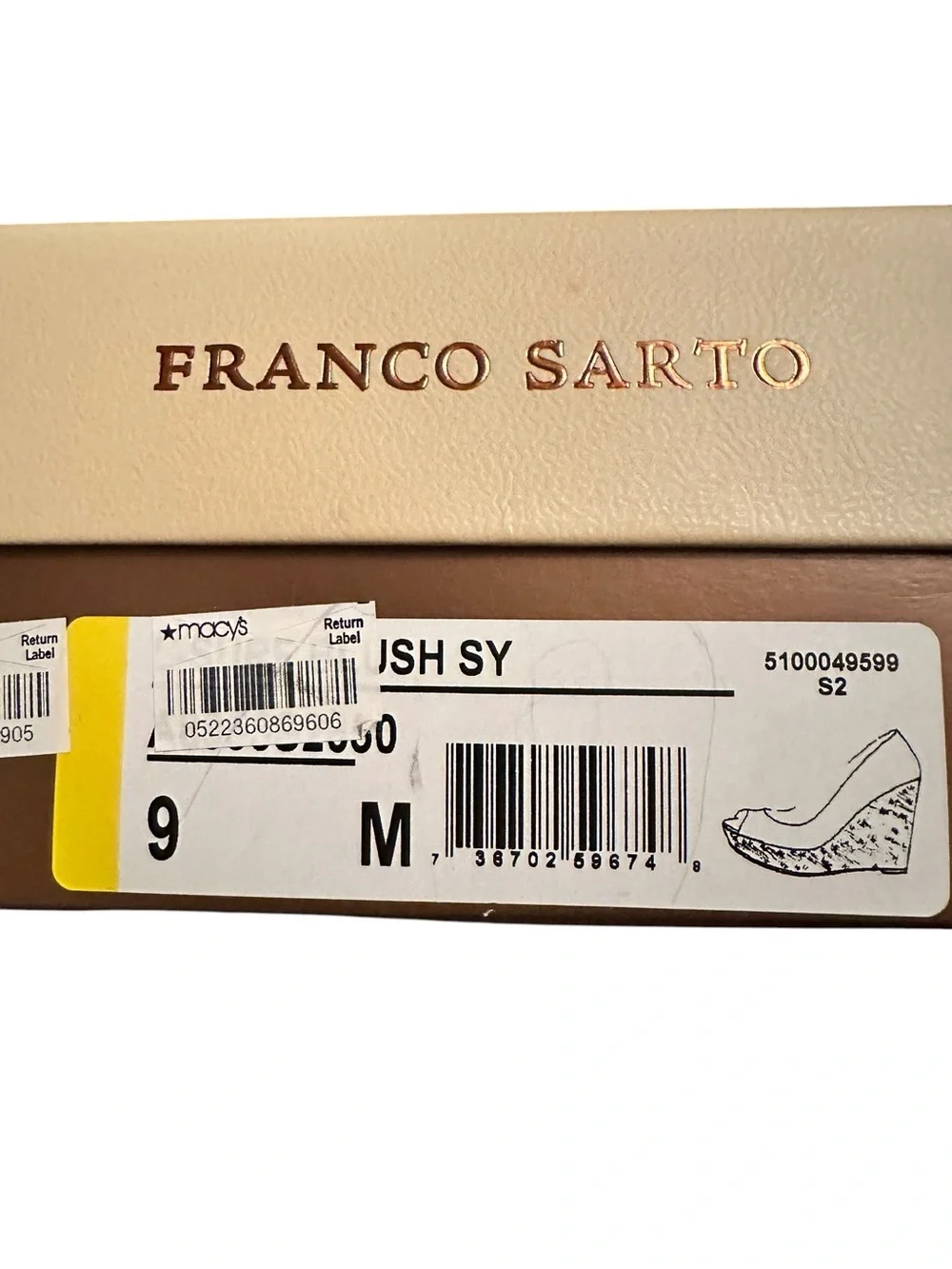 Franco Sarto sleek patent