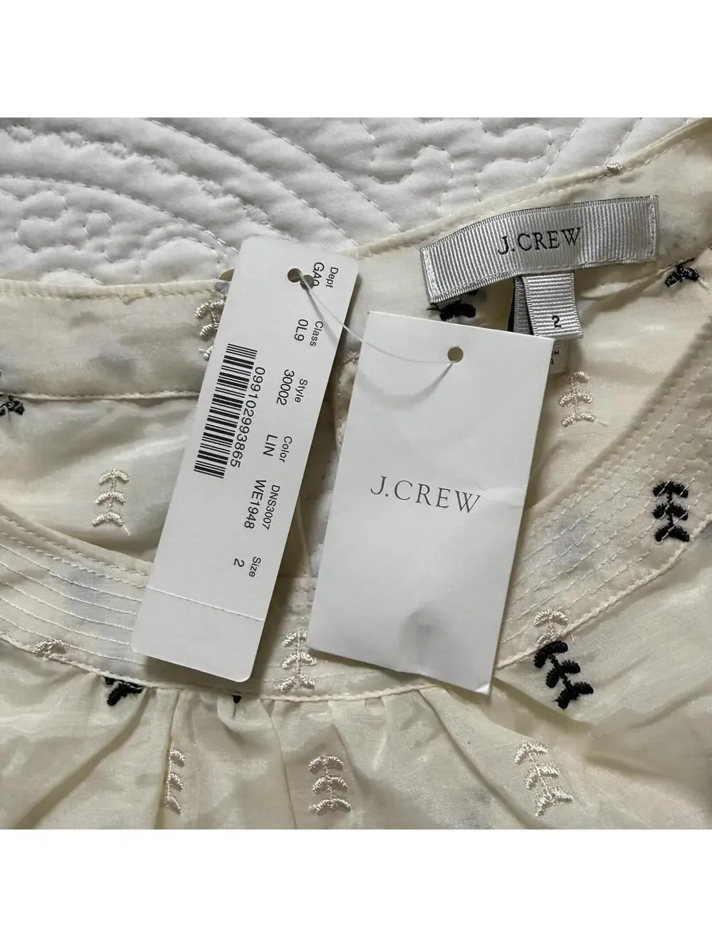 J. Crew crew silk