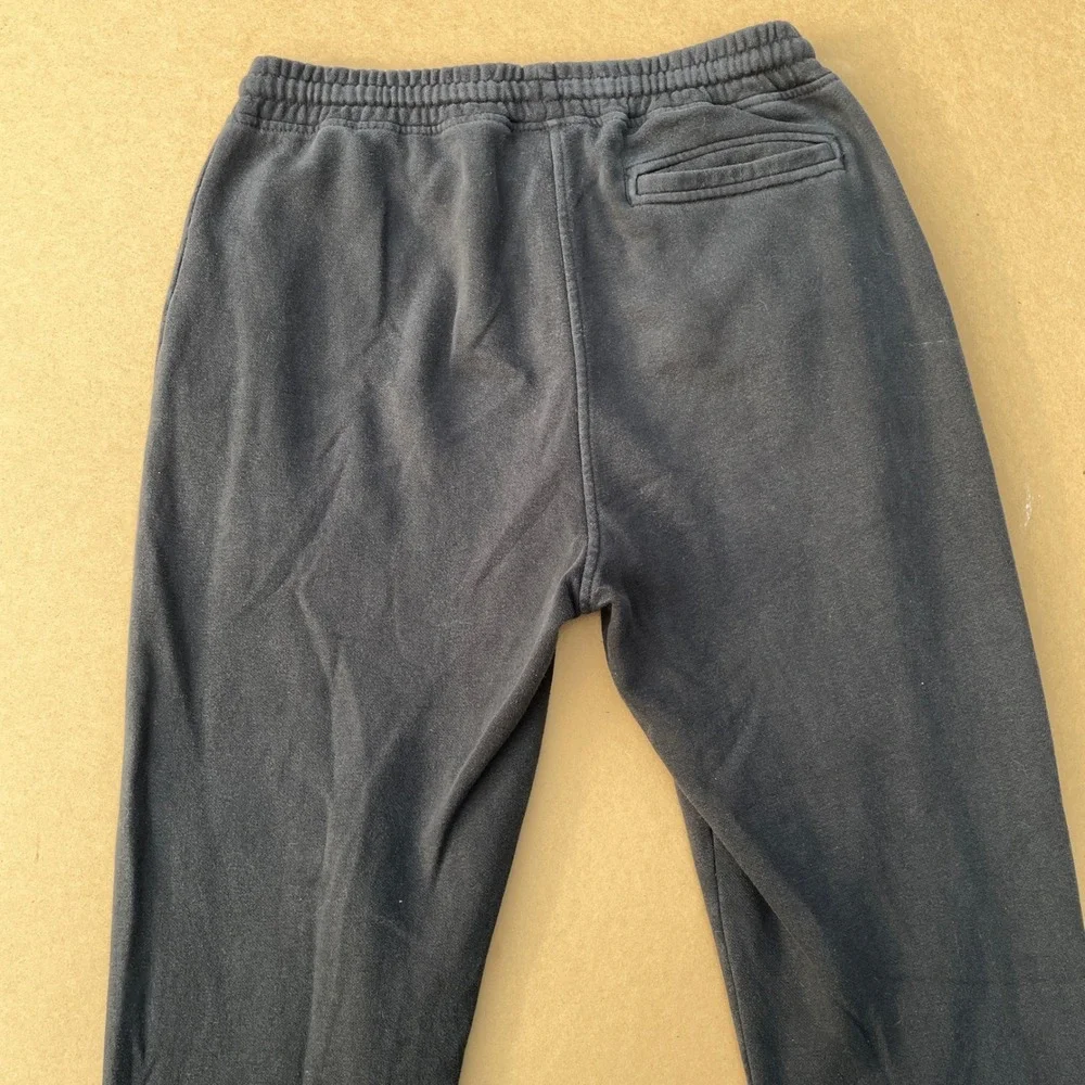 The North Face Joggers Mens Small Black Casual Sweatpants Fleece Logo Patch