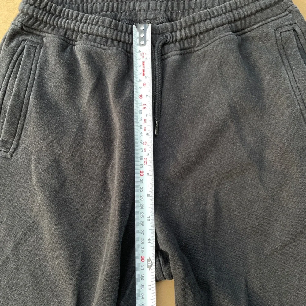 The North Face Joggers Mens Small Black Casual Sweatpants Fleece Logo Patch