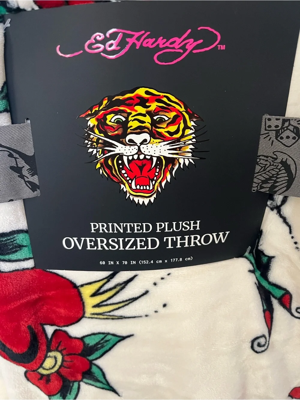 Ed Hardy plush printed