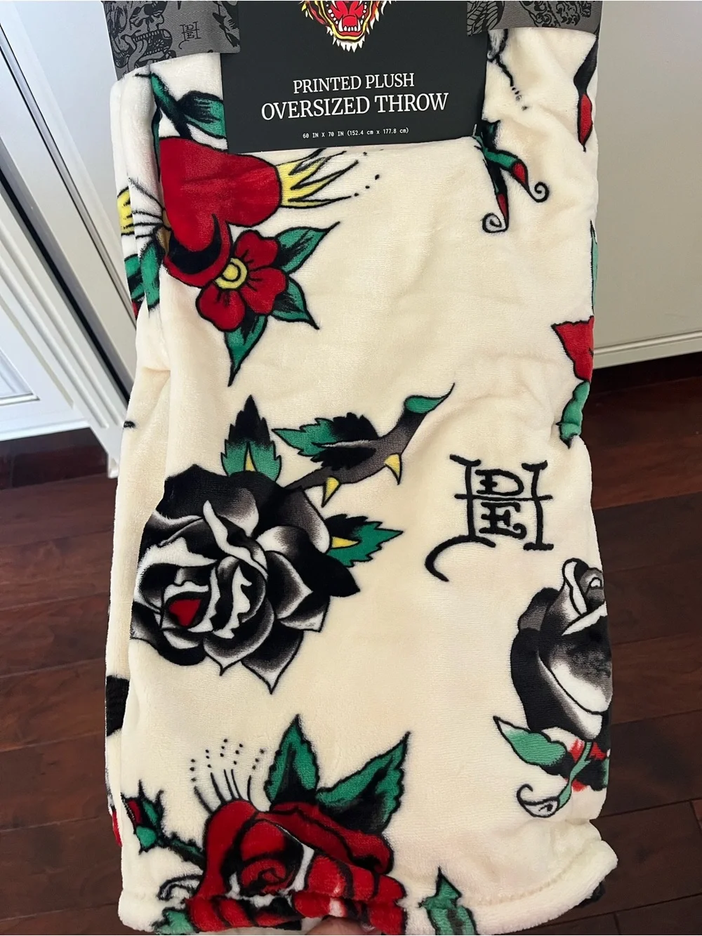 Ed Hardy plush printed