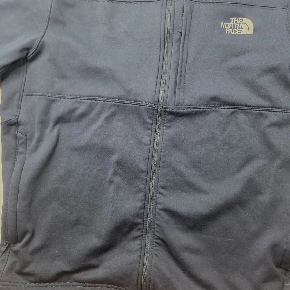 The North Face Soft Shell Jacket Men's XL Navy Full Zip