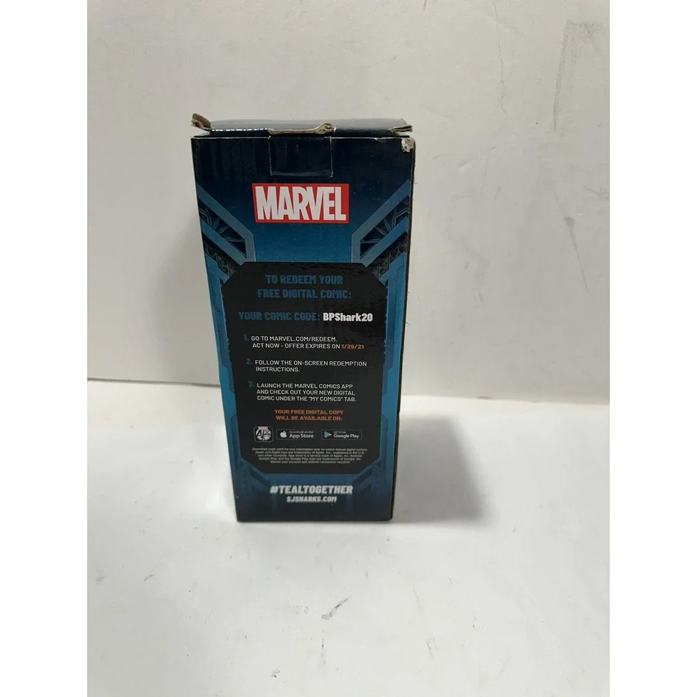 San Jose Sharks Bobblehead Evander Kane Black Panther Marvel SGA
