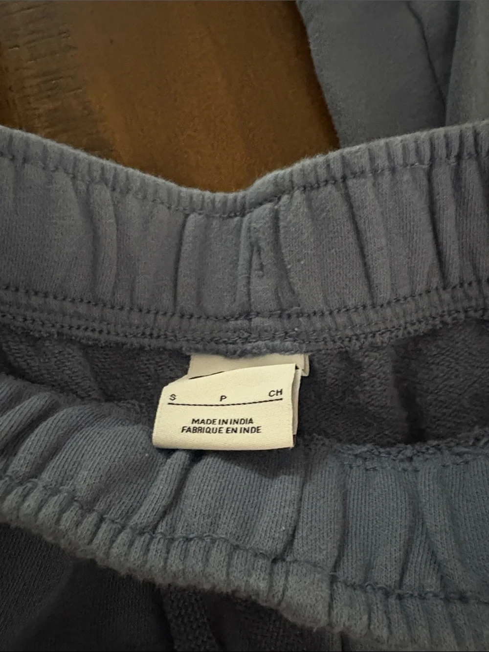 Nike Blue joggers with White Logo
