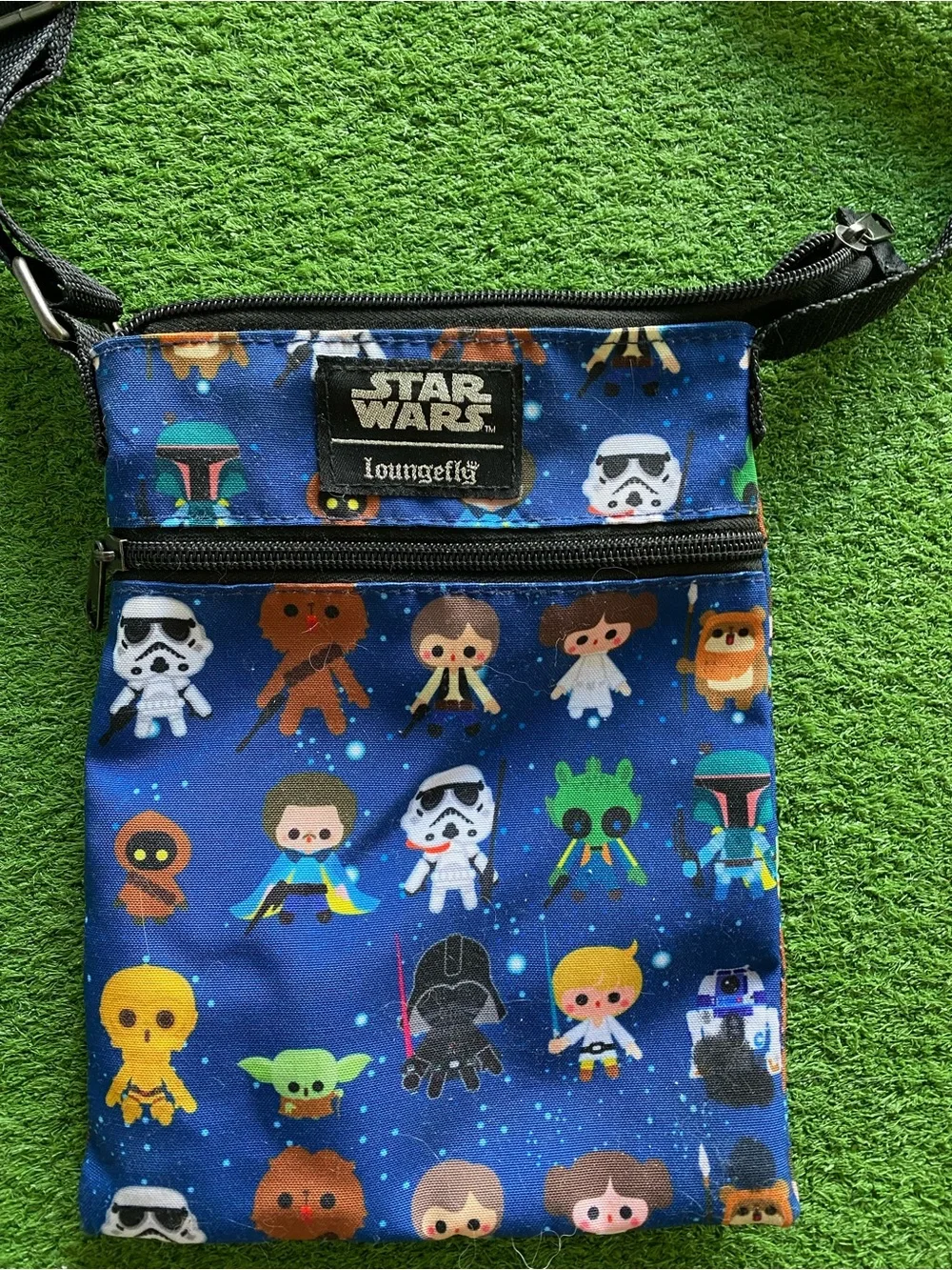 Loungefly Star Wars Blue Character Crossbody Bag