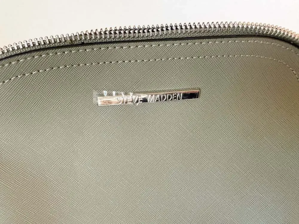 Steve Madden BMaggie Dome Crossbody Bag in Sage Green