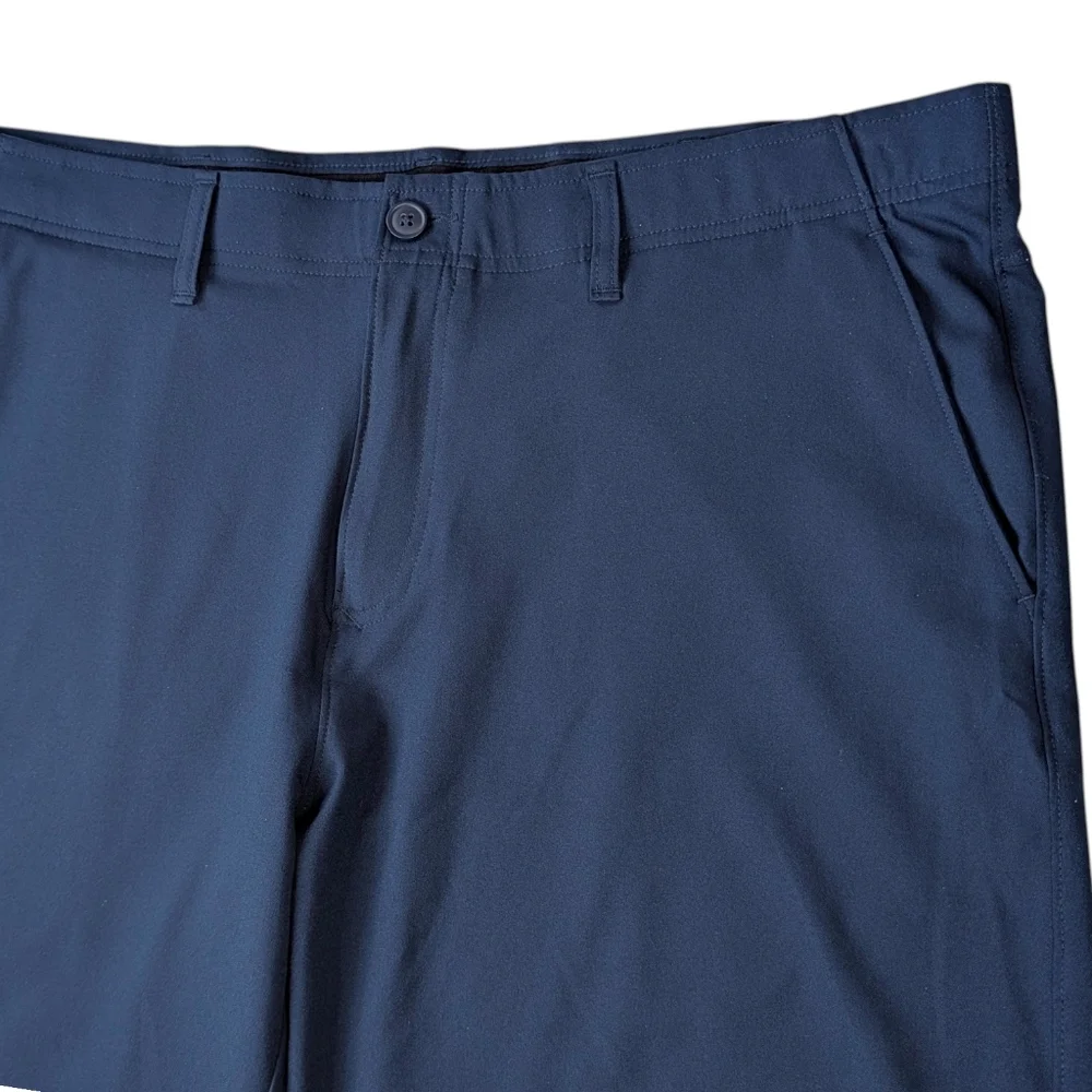 Xersion Mens XL Quick Dry Golf Shorts Blue Athletic Performance Chino Pockets