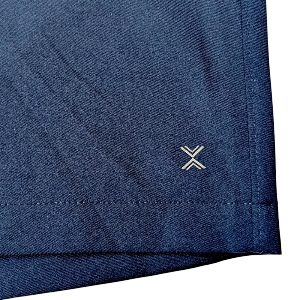 Xersion Mens XL Quick Dry Golf Shorts Blue Athletic Performance Chino Pockets
