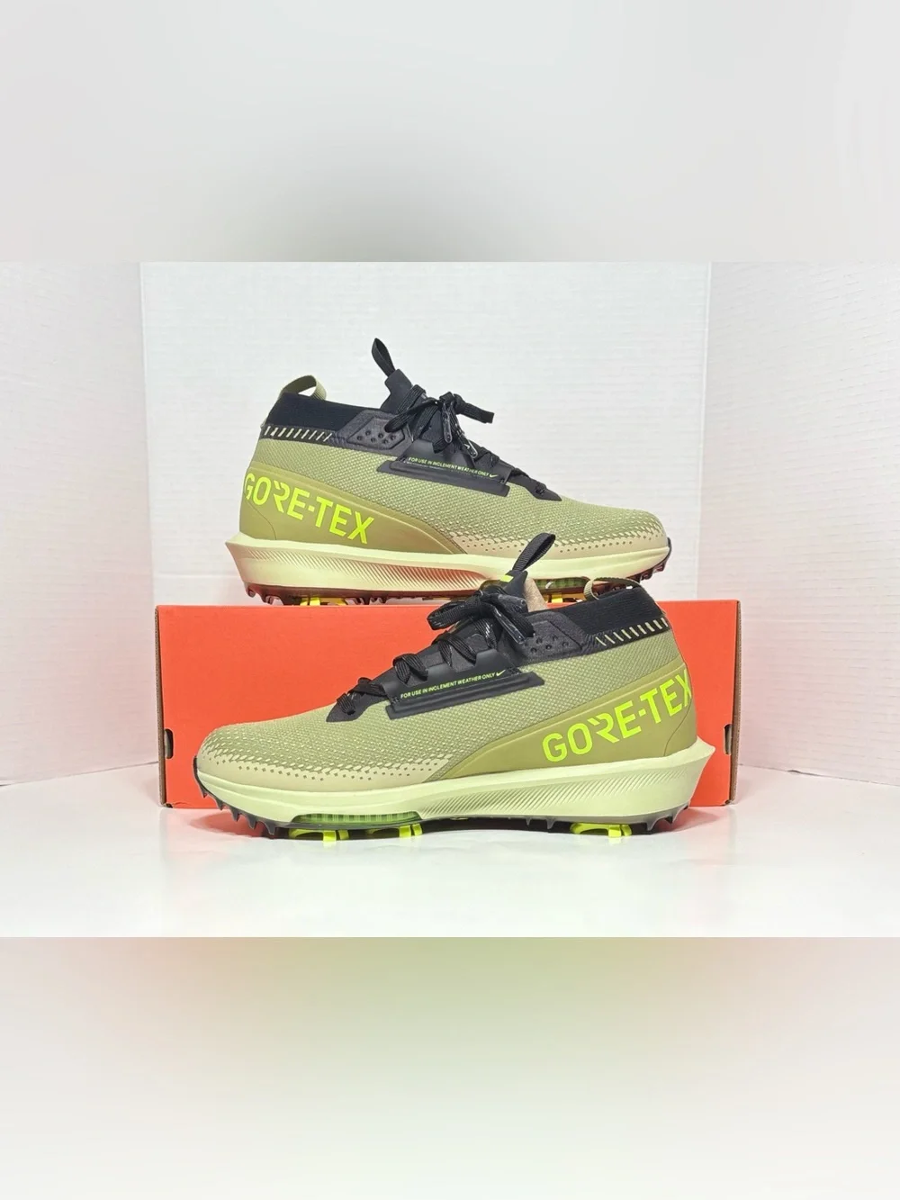 Nike Infinity Tour 2 GORE-TEX Camo Green Men's Waterproof Golf Shoes FV4897-300