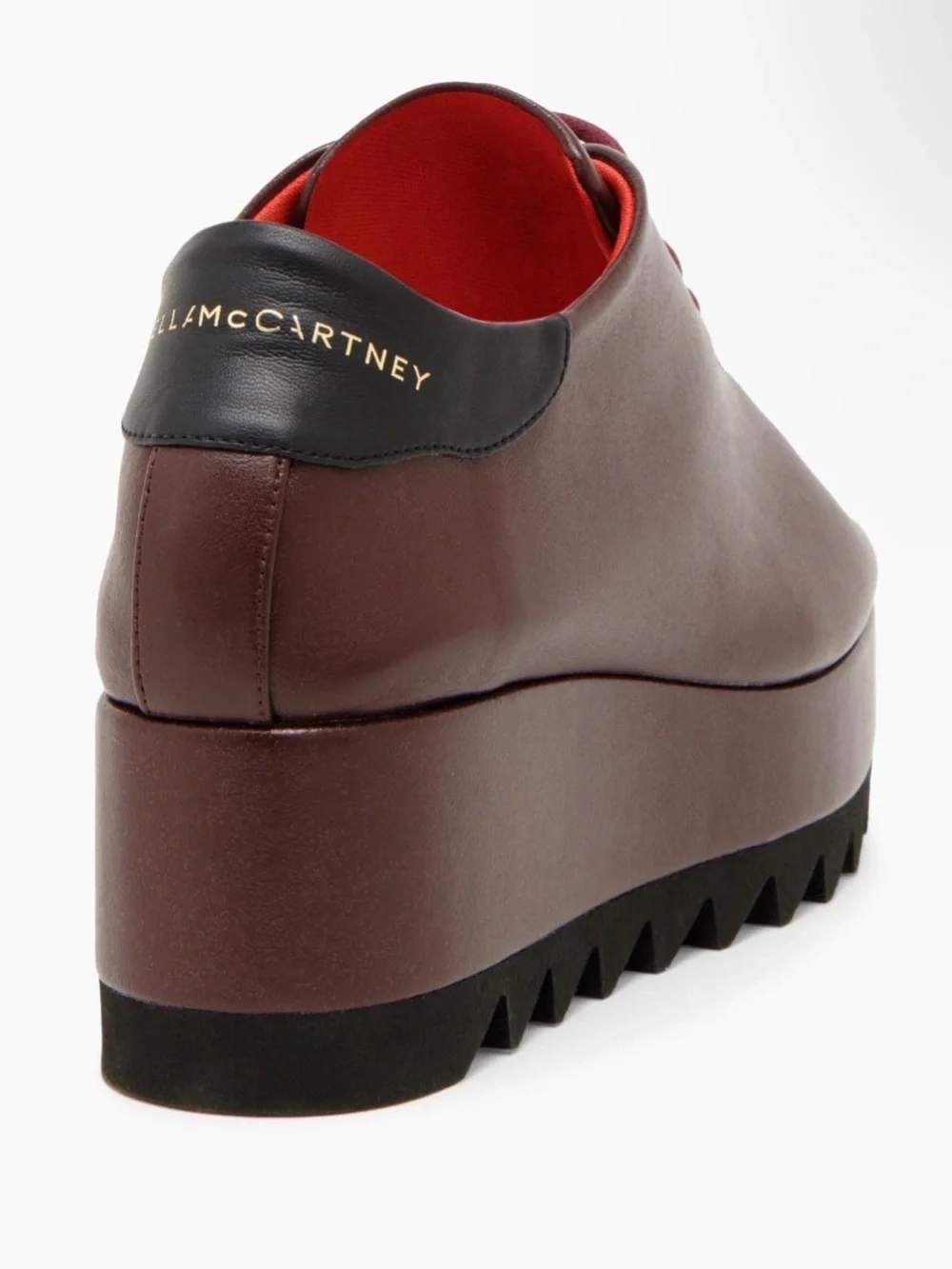 Stella McCartney burgundy sneaker