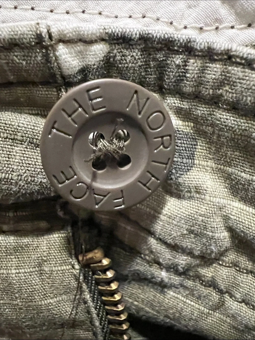 The North Face camo pattern