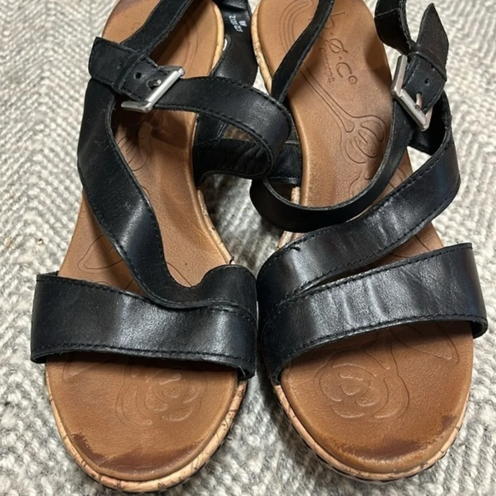 boc strap leather
