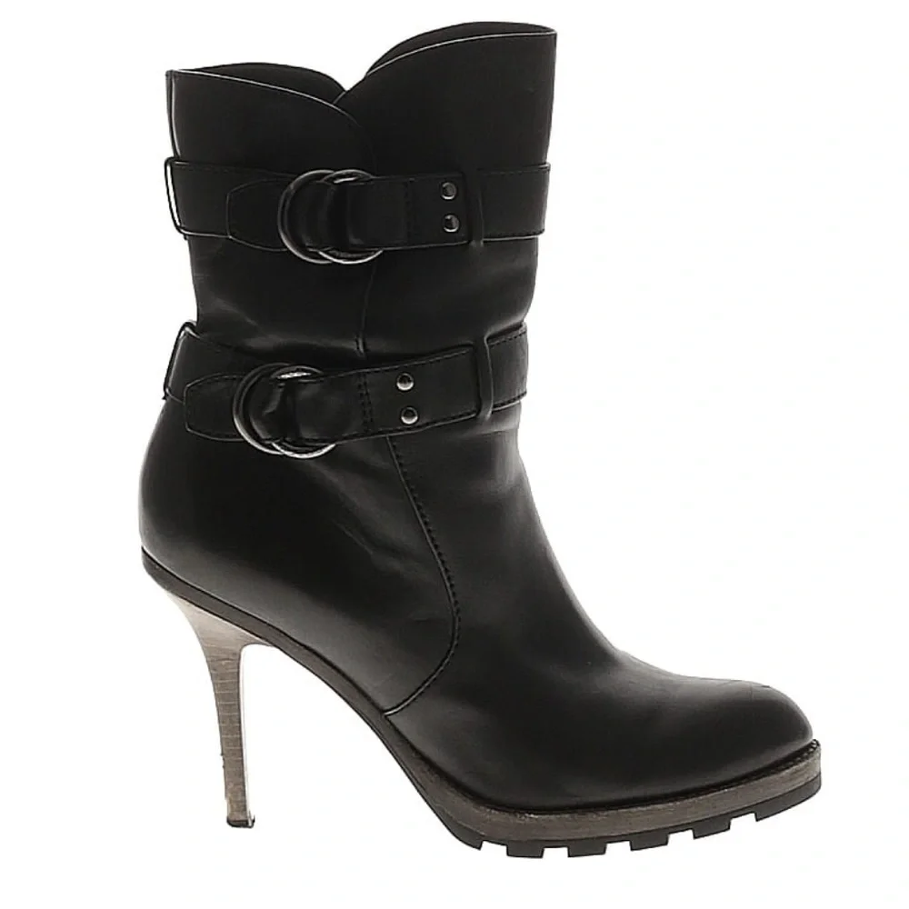 Coach Thelma Stiletto Leather Boots