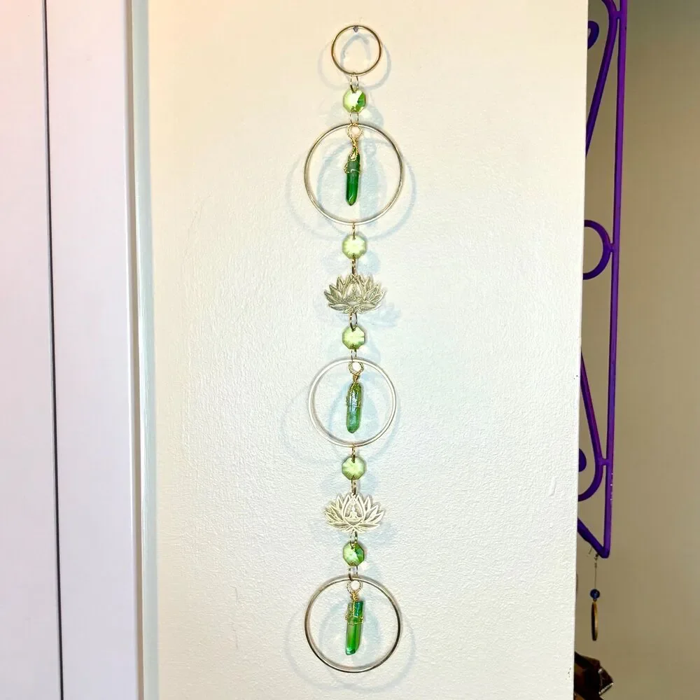 Handmade green aura