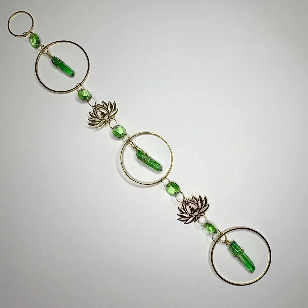 Handmade green aura
