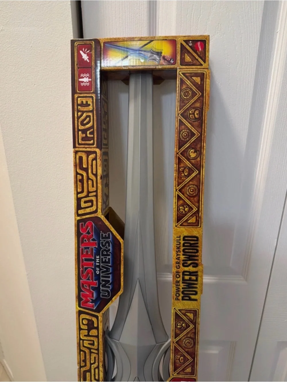 Mattel Masters of the Universe Gray and Brown Power Sword